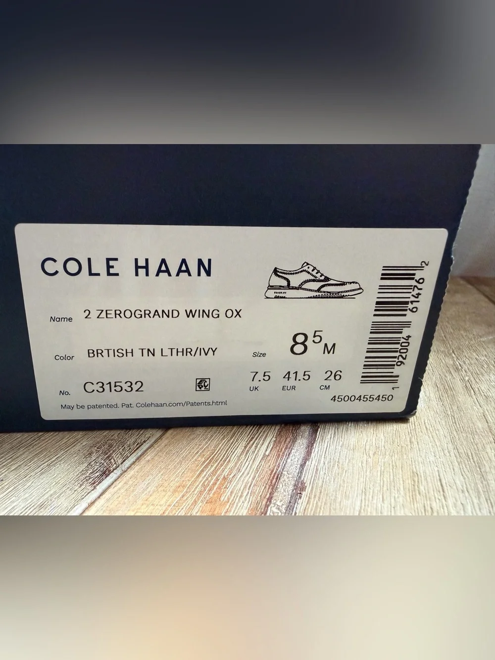 Cole Haan brown leather